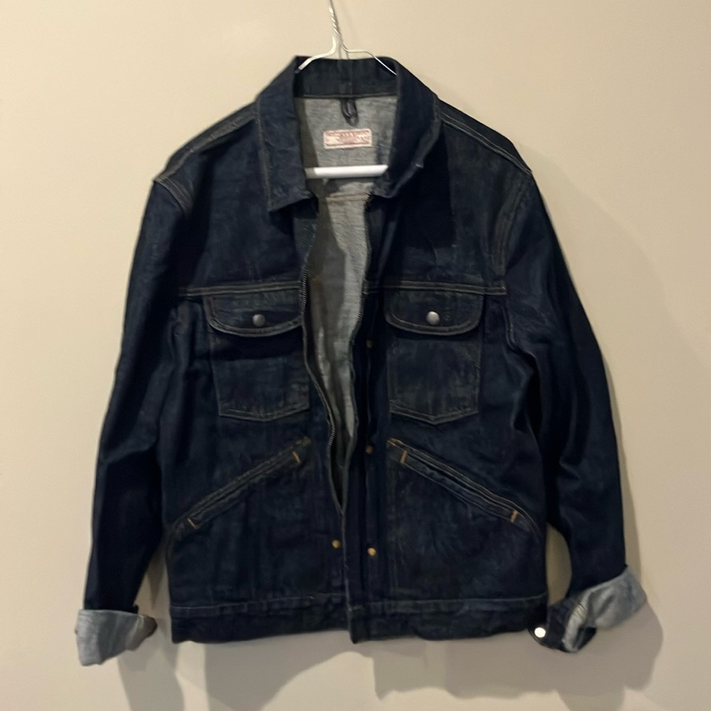 Men's Dark Denim Jacket